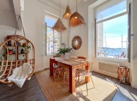 Hôtel Élégant T3 Central avec Vue sur le Port de Toulon
