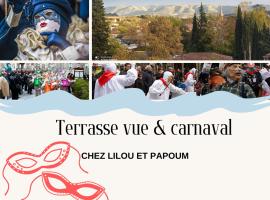 Hôtel Terrasse, vue & Parking - Carnaval à pied