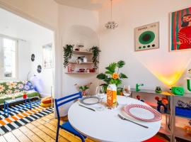 Hôtel Loft Coloré Dijon - À 2 pas du jardin Darcy